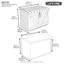 Lifetime 6 Ft. x 3.5 Ft. High-Density Polyethylene Outdoor Storage Shed with Steel-Reinforced Construction
