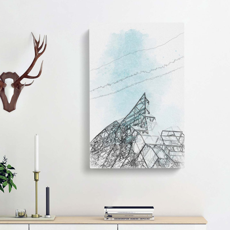 Sketching the Architecture Vol.32 - Wrapped Canvas Drawing - Wrapped Canvas, 60cm H x 40cm W x 3cm D