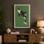 Leaping Whale Japandi - Wrapped Canvas-474032405-474032402