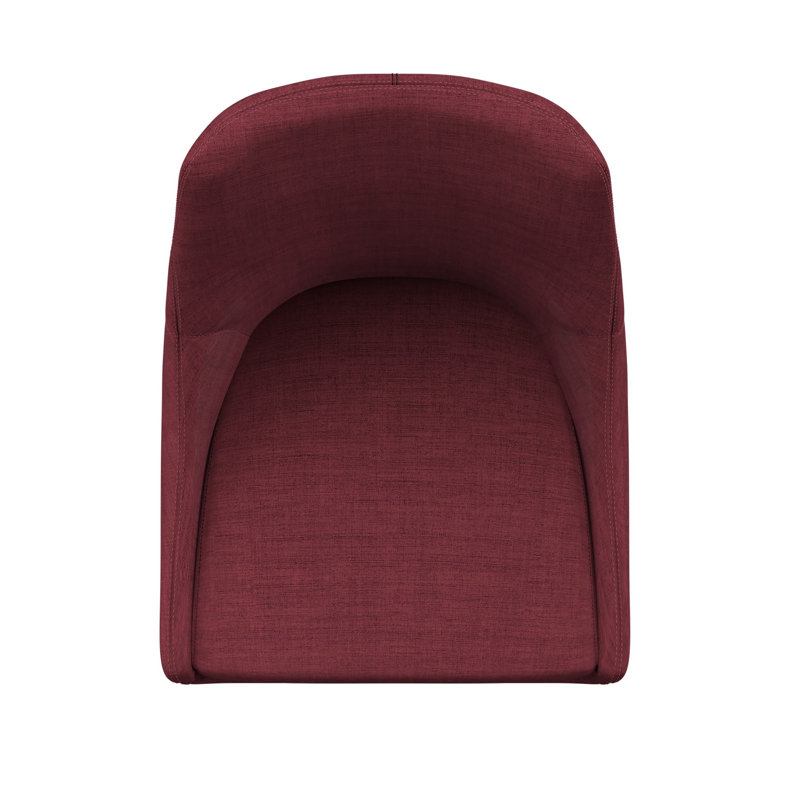 Leonitus Upholstered Counter Stool, Tawny Port
