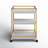 Ellie Bar Cart with Metal Outer Material-986371663