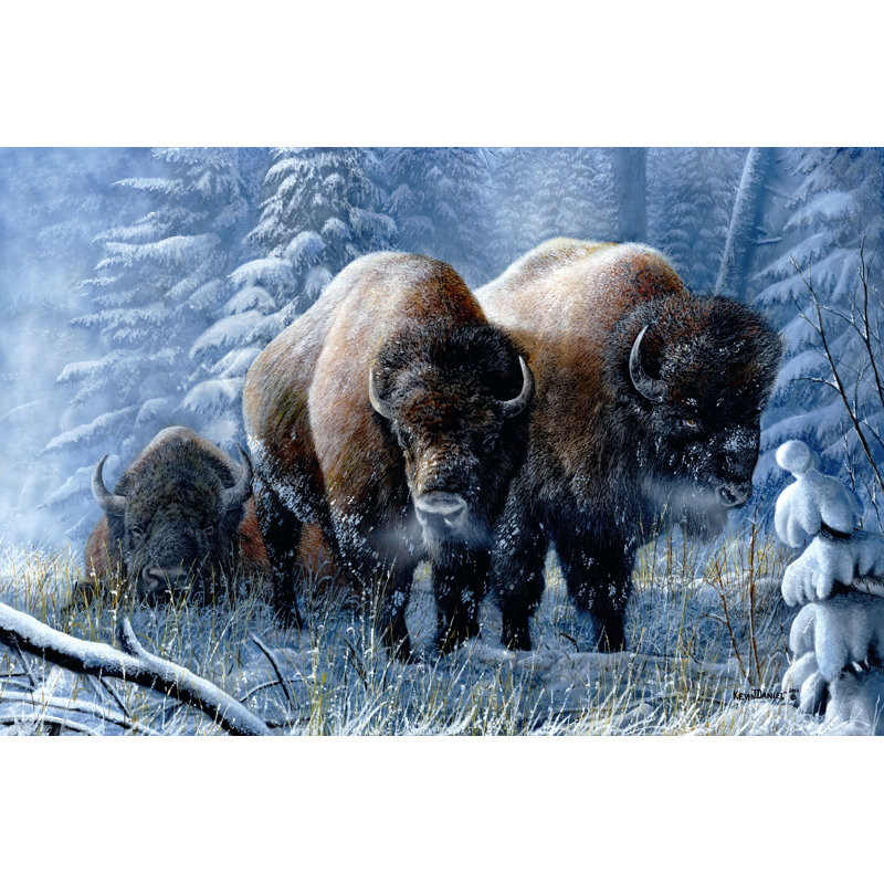 Winter Respite - Wrapped Canvas Painting, 30cm H x 46cm W x 3.8cm D