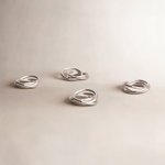 Tal Three Napkin Rings