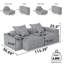 Canapé modulaire surdimensionné Modern-117807742