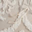 Housse de couette en chenille de coton Shabby Chic en très grand / très grand lit, avec literie