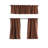 Decorative Kitchen Curtain And Valance,Caffe Curtains And Valance Set, Kitchen Curtains-70499629-70499628