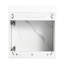 19,51 po Meuble-lavabo profond avec lavabo en résine et porte à fermeture en douceur silencieuse - Lavabo fonctionnel 20 po style contemporain contemporain