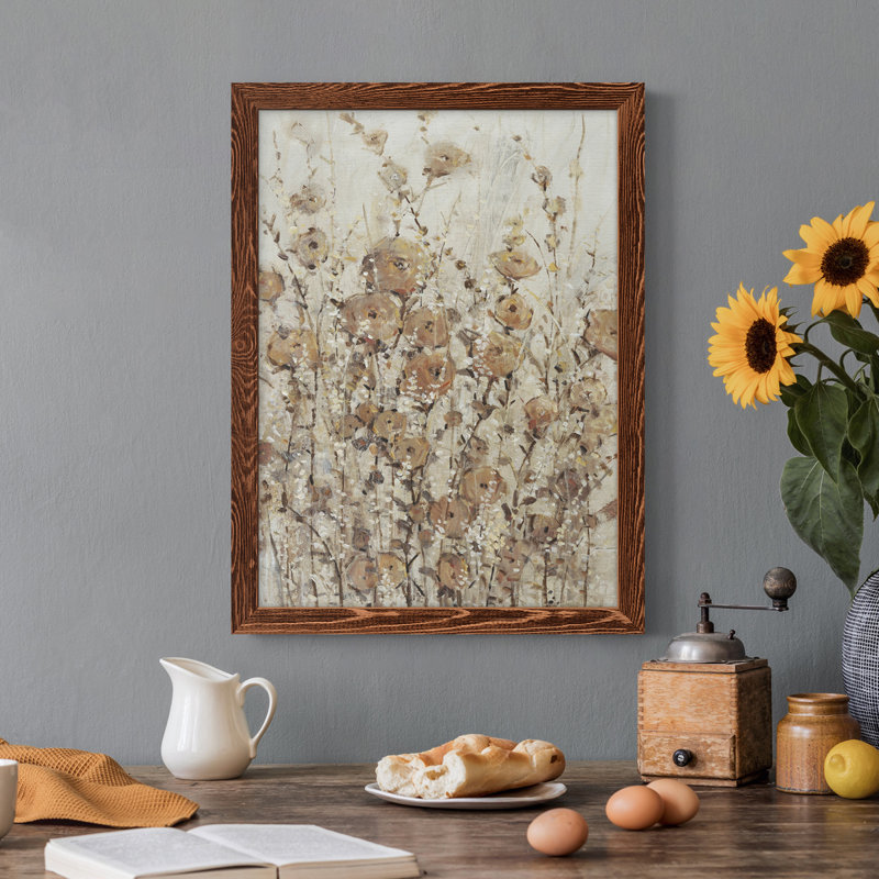 Toile encadrée de qualité supérieure Garden Edge II - prête à être accrochée, Érable, H 38 po x l 28 po x P 1 po