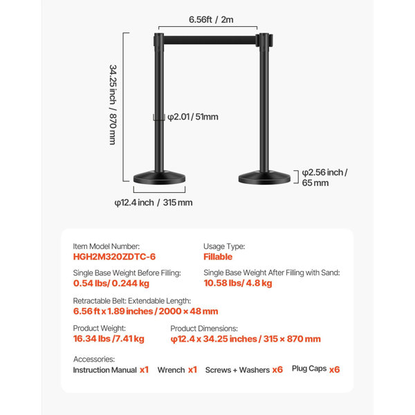 Dimensions du produit