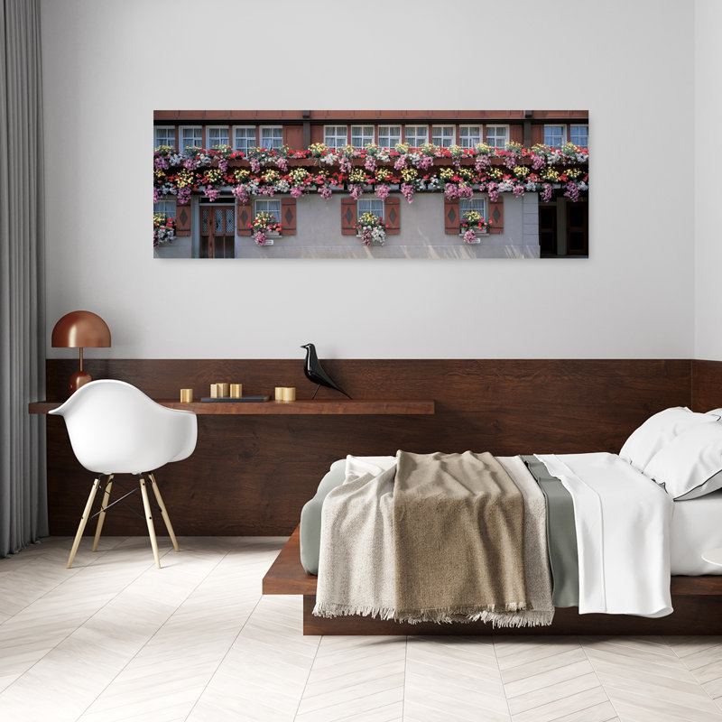 Appenzell, Suisse, paisible, paisible, paisible, architecture, art mural, H 20 po x l 60 po
