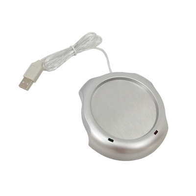 USB Mug (Up to 2.9" Diameter Mugs) Warmer for Office, Home Use, Desktop Heated Coffee & Tea