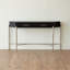 Console Breakfront - noir / nickel-119700519-119700521