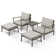 Mariene 2 - Person Patio Conversation Sets with Cushions