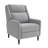 Modern Fabric 30-inch Manual Pushback Recliner with High Back-193084386