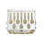 Gagnon Crystal Flush Mount