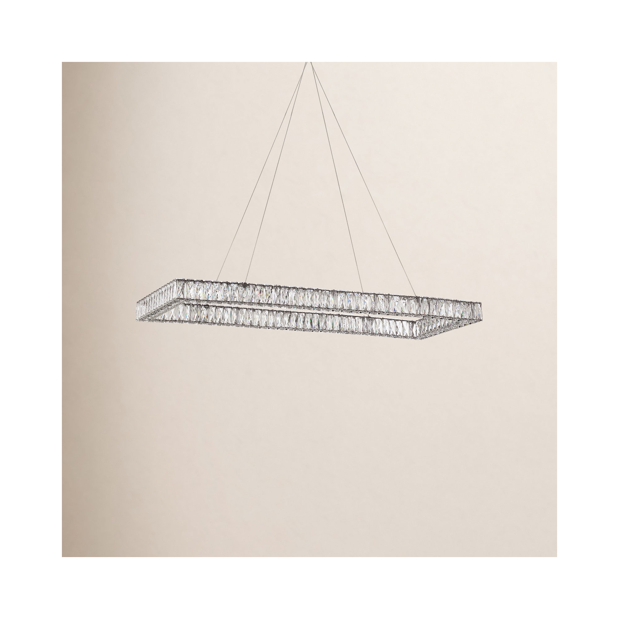 Adela Single - Light Metal Dimmable Chandelier