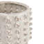 Stoneware Sculptural Planter with Raised Dots