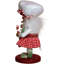 Collection de casse-noisettes en bois Kurt Adler Hollywood, Gingerbread Baker Girl, 10 po