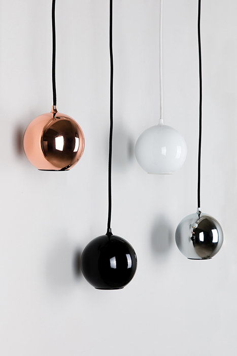 Boule 1 - Light Pendant, Black