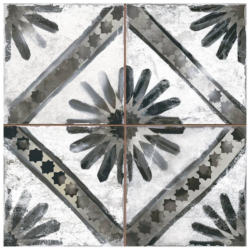 Kings Marrakech 17-5/8 In. X 17-5/8 In. Ceramic Floor And Wall Tile