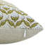 Coussin décoratif Fabividine Boho, lombaire floral, coton pur (Shehnaaz, vert)-103180225