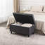 Banc de rangement avec repose-pieds capitonné 31 pouces-616398850