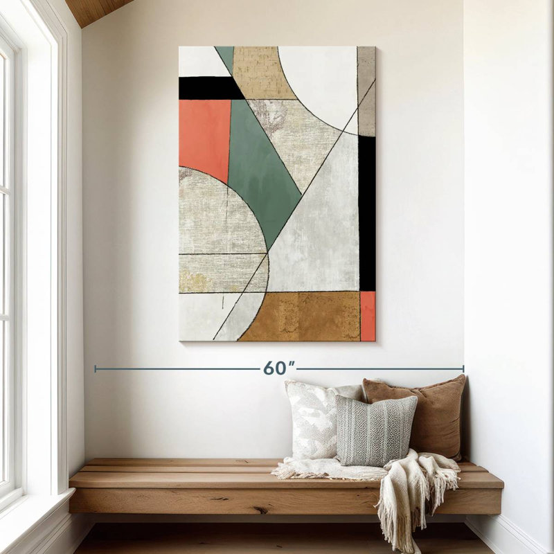 Avery Folding Together II, 48" H x 32" W