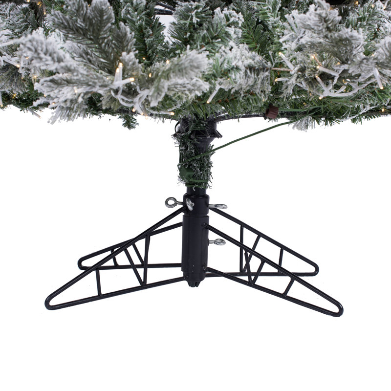 Kiana Lighted Artificial Pine Christmas Tree, 6.5' H