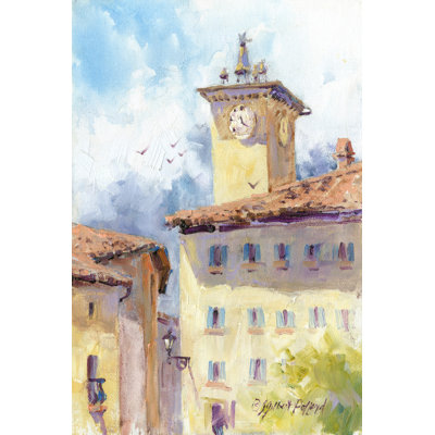 Mission Impression II 1 Piece Wrapped Canvas Painting