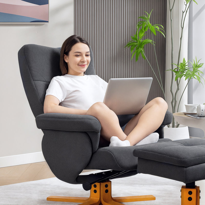 80cm Wide Swivel Standard Recliner