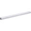 12" x 0.5" Polished Marble Pencil Liner Tile Trim in White