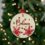 7'' Wood Holiday Shaped Ornament