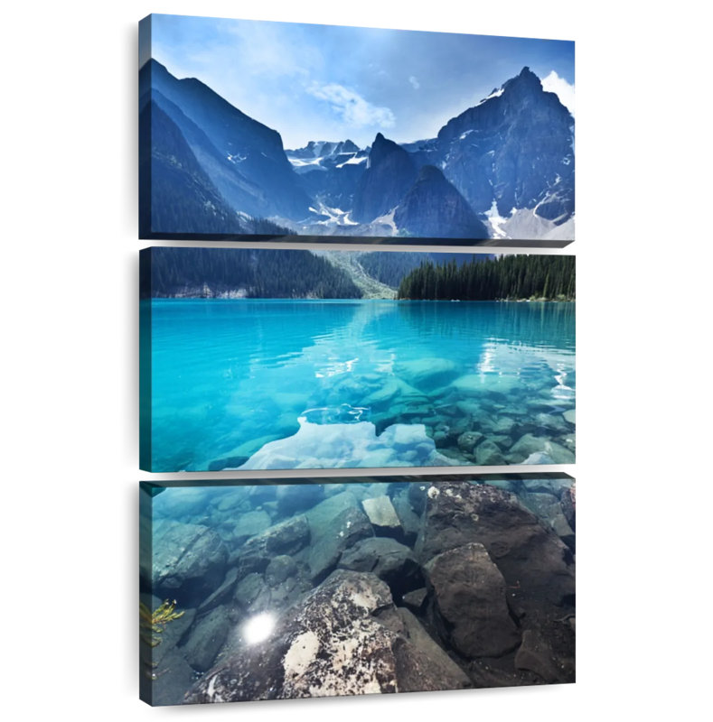 Alvord Alberta Lakeside Mountains, H 38 po x l 24 po
