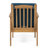 Outdoor Wood Club Chairs Pair - Comfortable And Practical Stylish Seating-120996038-120996040