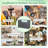 Outdoor Grill Table With Storage Cabinet Weatherproof