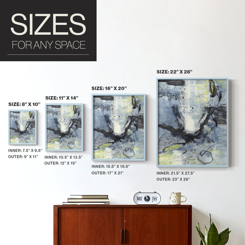My Mixed Emotions Framed Print - Solid Wood