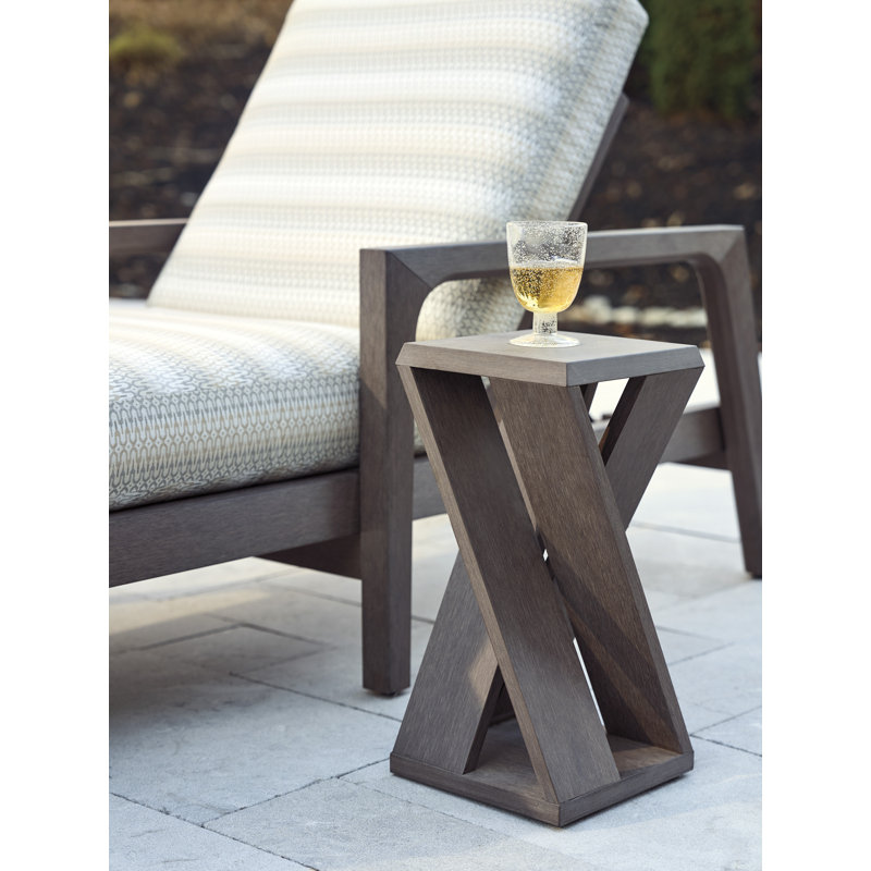 Mozambique Teak Side Table