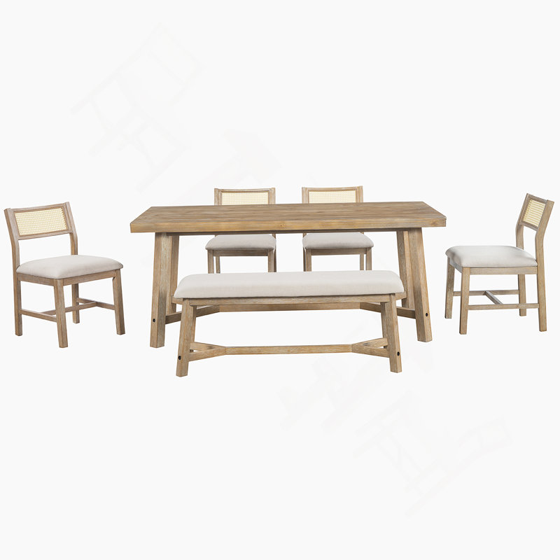 Ensembles de table de salle à manger 6 pièces