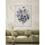 Navy Floral Bouquet Print by Paule Marrot-408882370-408882369