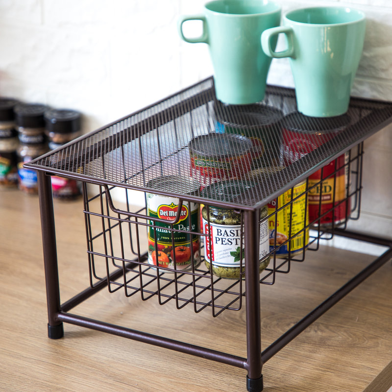 Skillman Steel Cabinet Shelving Rack, Oil-Rubbed Bronze