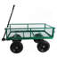 (Chariot de chariot à roues solide vert)-118414644