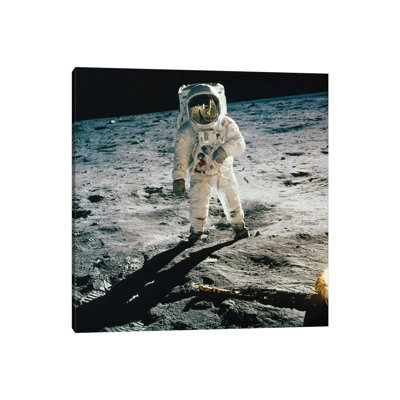 Apollo 11: Buzz Aldrin by Neil Armstrong - Print on Canvas