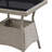 Baecher 2-Person Wicker Rocking Outdoor Seating Group with Glass-Top Side Table-423880890