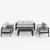 7 - Person Outdoor Seating Group with Cushions