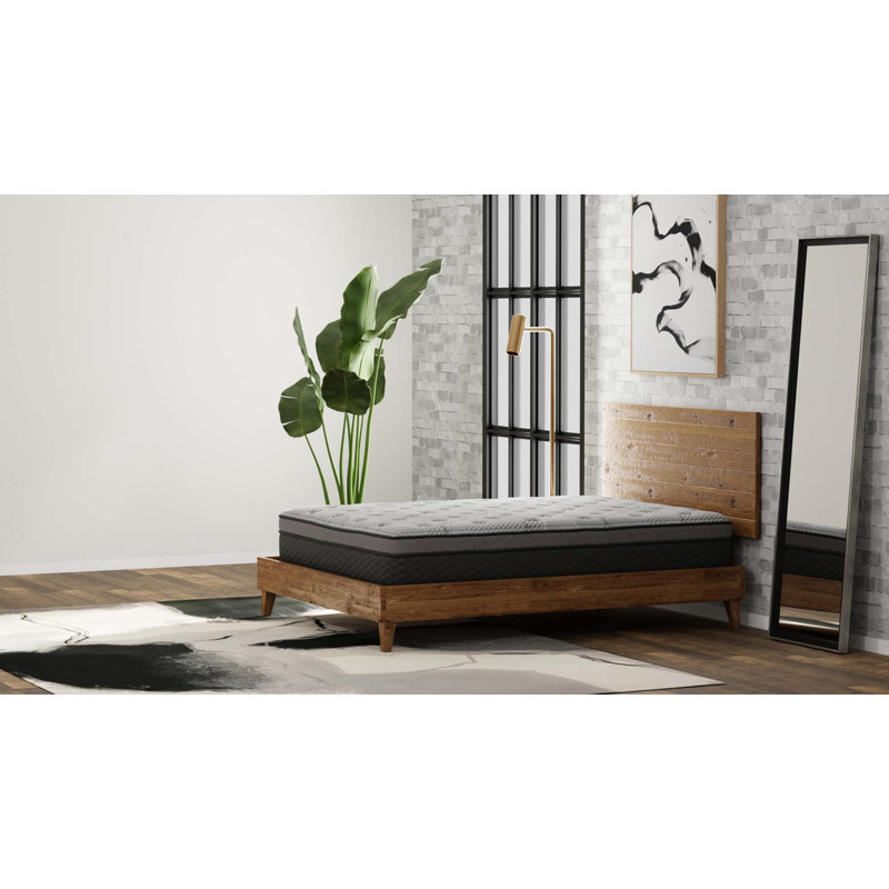 Matelas à ressorts ensachés 12 po Cs Hybrid, Lit simple