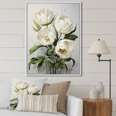 Support tulipe blanc