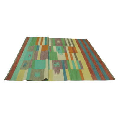 Brault Wool Geometric Indoor Rug