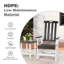 Chaise berçante d'extérieur en PEHD Aoodor-1870344042