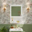 Armoire de rangement de salle de bain murale 20 "avec miroir-1416234310
