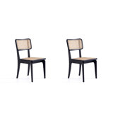 Bridger 17.32'' H Ash Solid Wood Cane Back Side Chair